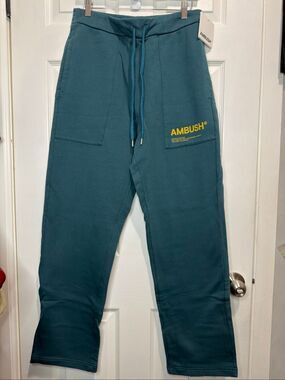 AMBUSH men’s fleece workshop lounge pants Large